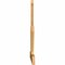 Ekena Millwork Saratoga Rough Sawn Timber Gable Bracket, Western Red Cedar, 96"W x 52"H x 2"D x 6"F, 13/12 Pitch GBW096X52X0206SAR00RWR - alternate 2